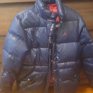 Used polo ralph lauren puffer jacket